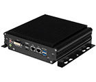 FleetPC-5-C Car-PC (AMD Ryzen R2312, 9-60V Automotive Netzteil, 2x LAN, 2 x HDMI, 1 x DVI-D) [<b>FANLESS</b>]